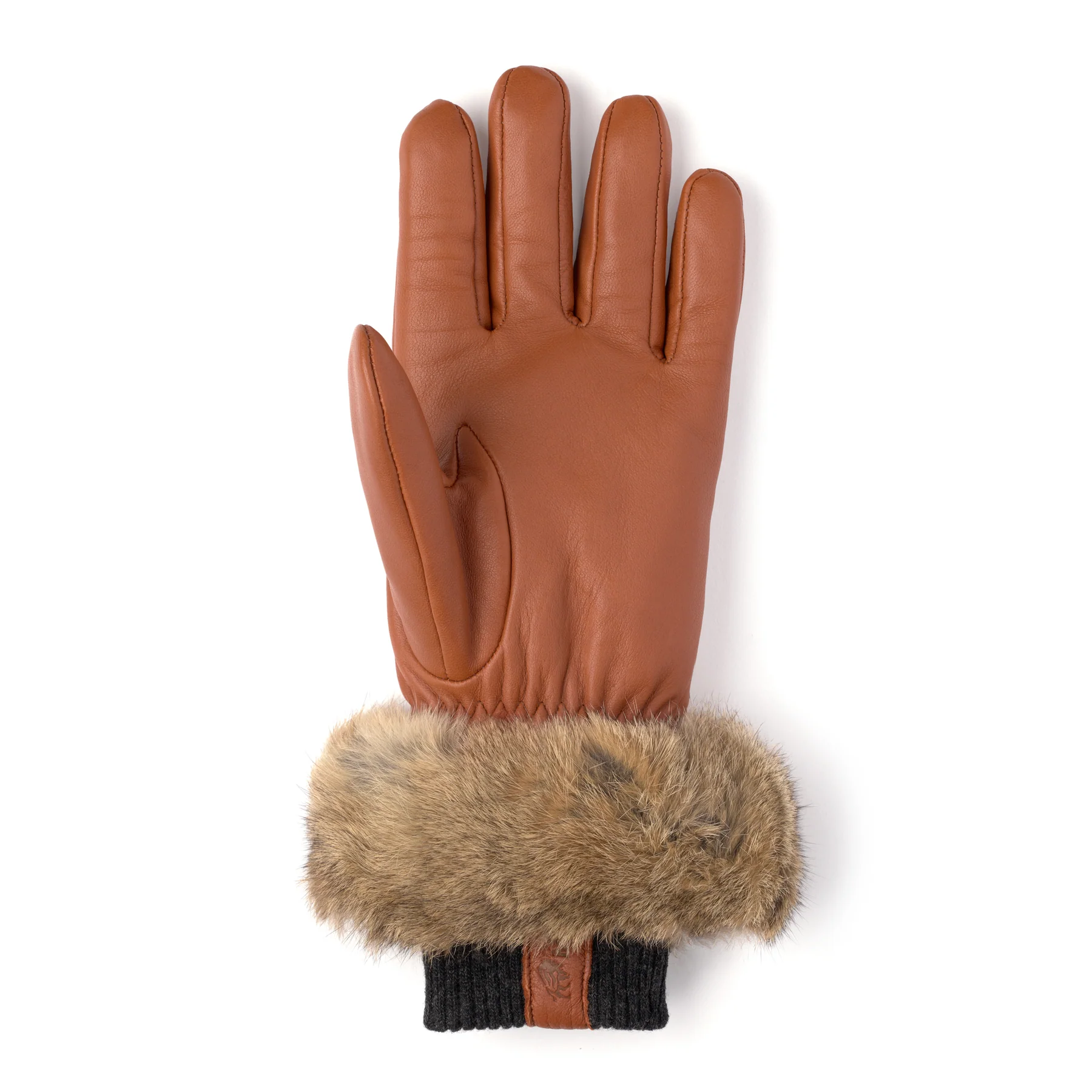Fur Trim Leather Glove - Image 4