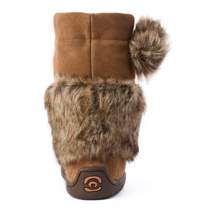 Waterproof Faux Fur Youth Snowy Owlet - Image 15