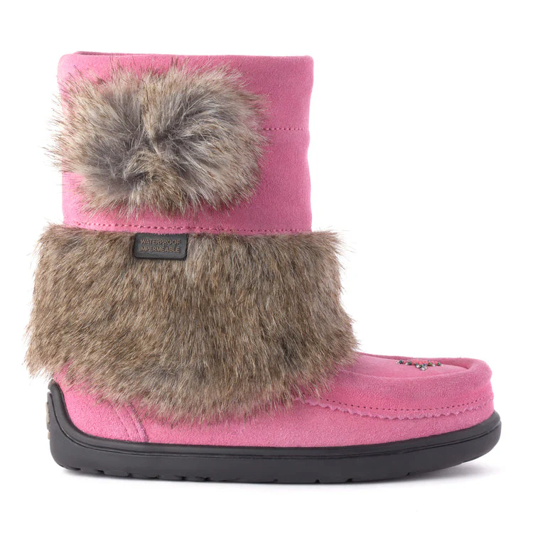 Waterproof Faux Fur Youth Snowy Owlet - Image 22