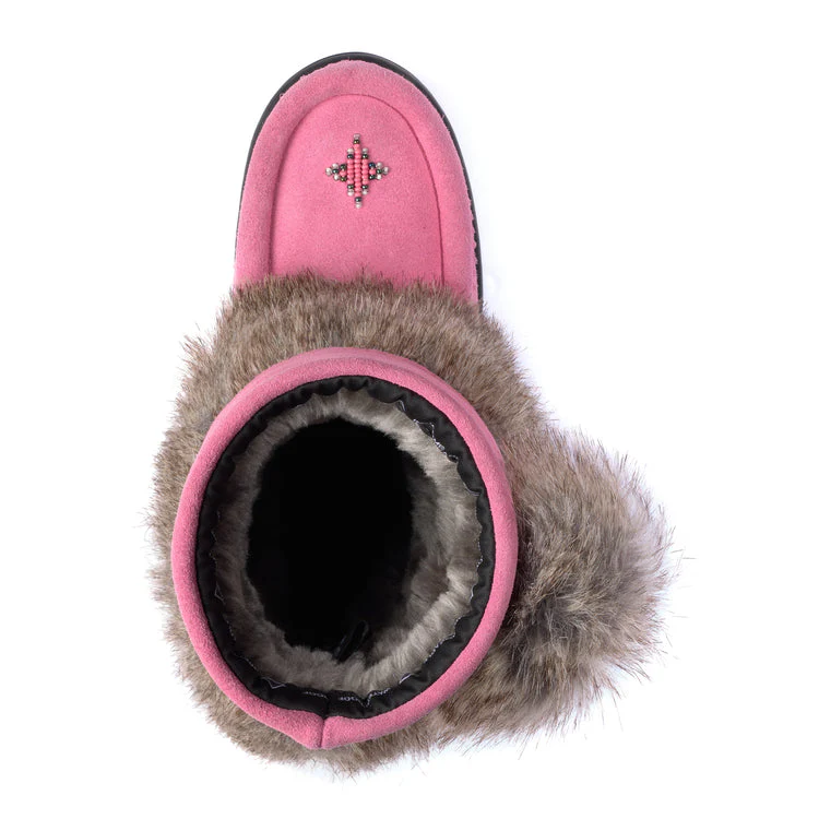 Waterproof Faux Fur Youth Snowy Owlet - Image 24